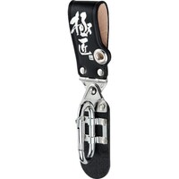 ベストツール ベストツール 極匠 黒染め牛革コンパクト工具差し ダブルスイング 万能カラビナ差し(小)