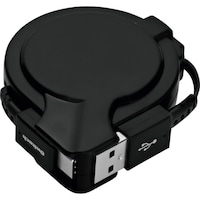 オウルテック Owltech 片側だけ引き出せる 巻取り式 USB TypeA to USB TypeCケーブル katamaki