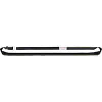 オーエッチ工業 OH 固定ベルト パレットベルト 横巻タイプ アジャスターマジック ベルト幅25mm ポリプロピレン 黒 有効締付寸法2.5ー4.6m MA2P2546 1台