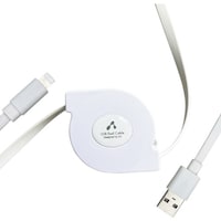 エアージェイ airJ MFIライトニングケーブルリール