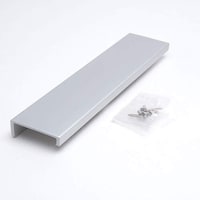 スガツネ工業 SUGATSUNE (100046323)HAAF180SLアルミ押出ハンドル HAAF180SL 1個