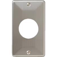 明工社 明工 MLステンレスコンセント用プレート P:101 φ41.5