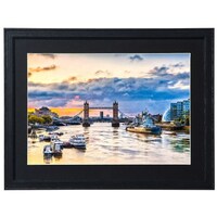 ケンコー・トキナー Kenko 1250319 木製額縁 コスモス W4切 ブラック MCMW4BK MCMW4BK 1枚