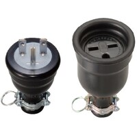 明工社 明工 15A 250V 接地防水コネクター(組)