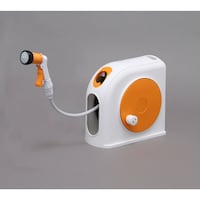 アイリスオーヤマ IRIS 251167 温水対応ホースリール ホワイト/オレンジ OCHR15 1台