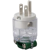 明工社 明工 医用接地プラグ(グリップ:緑)