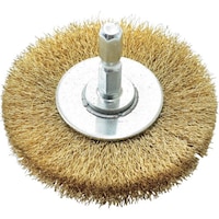 クロダブラシ クロダブラシ 六角ワンタッチホイル 真鍮0.15 75 フック付