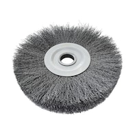 クロダブラシ クロダブラシ ホイル プレス式 STD 硬鋼線0.3 200x19穴