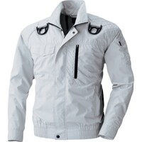 村上被服 HOOH 快適ウェア フルハーネス対応長袖ブルゾン 3L シルバーグレー