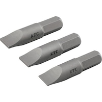 京都機械工具 KTC マイナスビットショート 厚み1.8