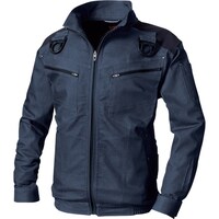 村上被服 HOOH 快適ウェア フルハーネス対応長袖ブルゾン(ストレッチ) 3L インディゴ