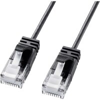 サンワサプライ SANWA カテゴリ6A極細LANケーブル