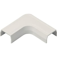 マサル工業 マサル エフモール付属品 マガリ 3号 ミルキーホワイト FMM33 1個