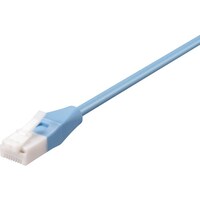 バッファロー BUFFALO ツメ折れないCat6 LANケーブル やわらか 20m ブルー