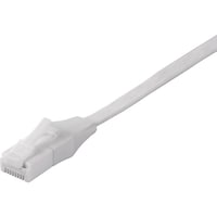 バッファロー BUFFALO ツメの折れないLANケーブル カテゴリー6 ストレート フラット 5m ホワイト BSLS6FU50WH2 1個