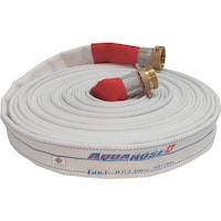 岩崎製作所 IWA 散水/消防用 1.3MPa ホース ゴルフ (内面ゴム引き)黄銅製ANSI式金具付(アルミ加締) 01GLF6515ANK 1本