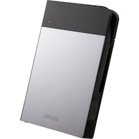バッファロー BUFFALO ICカード対応MILスペック 耐衝撃ボディー防雨防塵ポータブルHDD 2TB シルバー HDPZN2.0U3S 1個