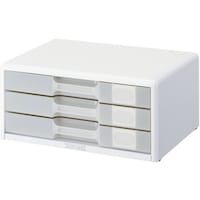 ライオン事務器 ライオン レターケース LA4553W