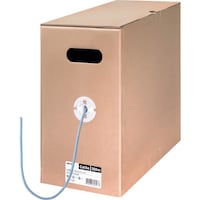 バッファロー BUFFALO ツメ折れないCat5e LANケーブル STP 300m ブルー