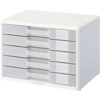 ライオン事務器 ライオン レターケース LA4555W 21776 1台