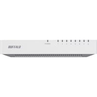 バッファロー BUFFALO 10/100Mbps対応 スイッチングハブ プラスチック筐体/電源外付けモデル 8ポート ホワイト