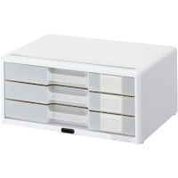 ライオン事務器 ライオン カギ付レターケース LA4553LW 21678 1台