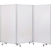 コマイ COMAI 3連スクリーンポリカーボネートワイド W2700 × H1800 TP31809BNPC 1台