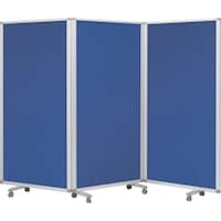 コマイ COMAI 3連スクリーンクロスブルーワイド W2700 × H1800 TP31809BNFFBB 1台