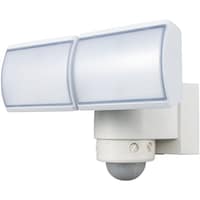 DXアンテナ DELCATEC LEDセンサーライト(2灯型) 白 DSLD20C2W 1台