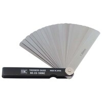 新潟精機 SK スキマゲージ シクネスゲージ 100MZ カラースリーブタイプ 黒