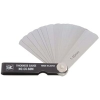 新潟精機 SK スキマゲージ シクネスゲージ 60M カラースリーブタイプ 黒