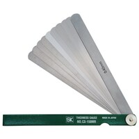 新潟精機 SK スキマゲージ シクネスゲージ 150MR カラースリーブタイプ 緑 CS150MRGR 1個