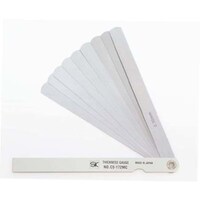 新潟精機 SK スキマゲージ シクネスゲージ 172MC カラースリーブタイプ 白 CS172MCWH 1個