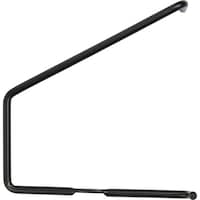 和気産業 WAKI ギザギザ棚受 黒 1枚用 KAB12 1個