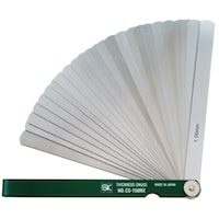 新潟精機 SK スキマゲージ シクネスゲージ 150MZ カラースリーブタイプ 緑