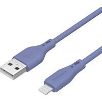 オウルテック Owltech シルキータッチでからまりにくいソフトシリコン素材のUSB TypeA to Lightningケーブル