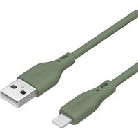 オウルテック Owltech シルキータッチでからまりにくいソフトシリコン素材のUSB TypeA to Lightningケーブル