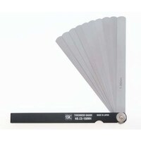 新潟精機 SK スキマゲージ シクネスゲージ 150MH カラースリーブタイプ 黒