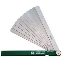 新潟精機 SK スキマゲージ シクネスゲージ 150MH カラースリーブタイプ 緑