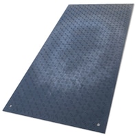 ウッドプラスチック ウッドプラスチック 【まとめ買い】イベント用樹脂製敷板 Wターフ 黒 10枚セット WTBLA10P 1S(10枚)