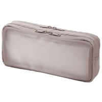 プラス PLUS 428761)ナカ見えガジェットポーチL GY