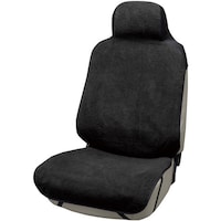 ボンフォーム BonForm カーシートカバー 吸水防水カバー フロント1枚 ブラック 40421008 1個