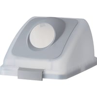 山崎産業 コンドル 屋内用屑入れ リサイクルトラッシュ SKL50用 丸穴蓋 グレー