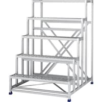 アルインコ住宅機器 アルインコ 作業台(天板縞板タイプ)5段 CSBC5151S 1台