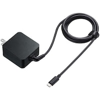 サンワサプライ SANWA USB Power Delivery対応AC充電器(PD65W・TypeCケーブル一体型) ACAPD76BK 1個