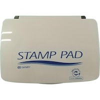 サンビー SANBY サンビー顔料系スタンプ台 中型 藍