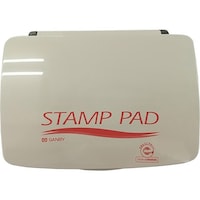 サンビー SANBY サンビー顔料系スタンプ台 大型 赤