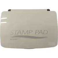 サンビー SANBY サンビー顔料系スタンプ台 中型 銀