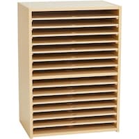 コマイ COMAI 画用紙整理棚15段 K15P 1台