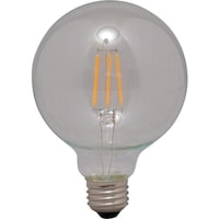 アイリスオーヤマ IRIS 567575 LEDフィラメント電球 ボール球タイプ60形 電球色 クリアタイプ